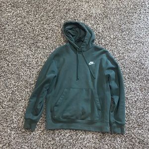 Green Nike hoodie